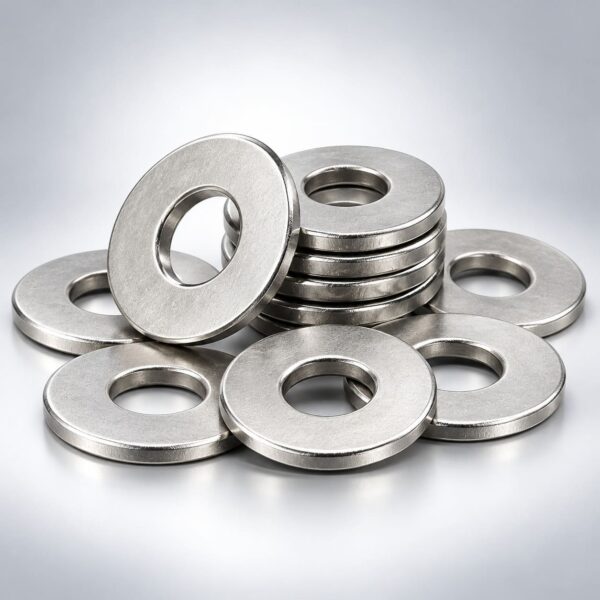Ring M10 Putih Flat Washer