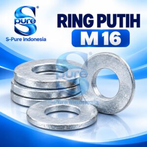Ring Baut M16 Putih untuk Mur Baut M16