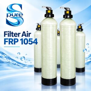 Tabung filter air FRP 1054 S-Pure Indonesia untuk water treatment dan sistem filtrasi air